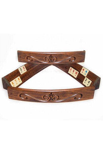 Helena Wood Art Elliptic Oval El Yapimi Masif Ahsap Oyma Okey Tk Trendyol