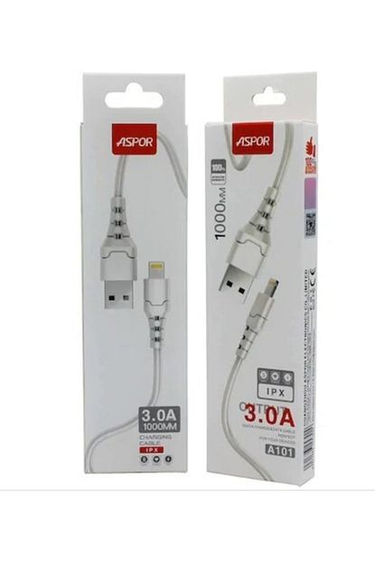 Aspor 3a 1 Metre Iphone Hizli Kablo A101 Trendyol