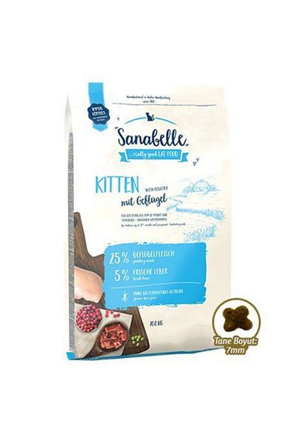 Sanabelle Kitten Glutensiz Yavru Kedi Mamasi 10 Kg Trendyol