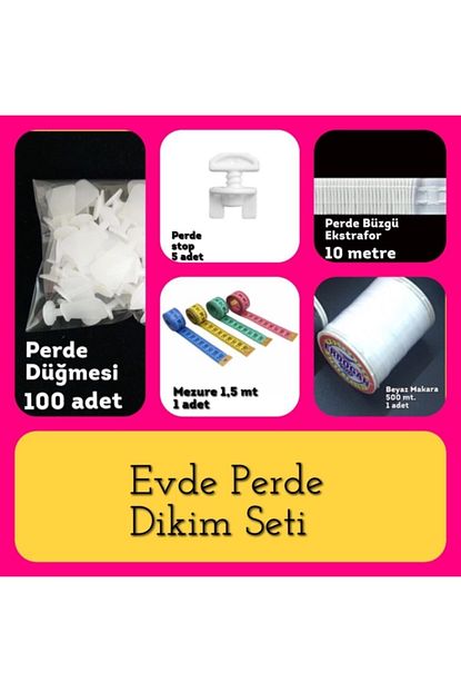 Kayiran Terzi Malzemeleri Evde Perde Dikim Seti Fiyati Yorumlari Trendyol
