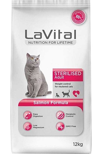 La Vital Lavital Kisir Kedi Mamasi Somonlu 12 Kg Trendyol
