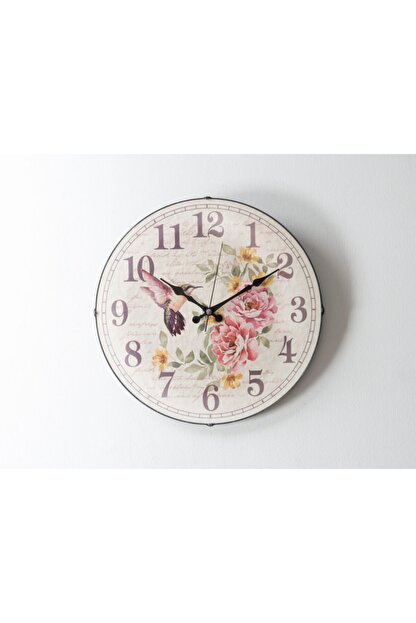 Madame Coco Rose Et Oiseaux Duvar Saati Trendyol