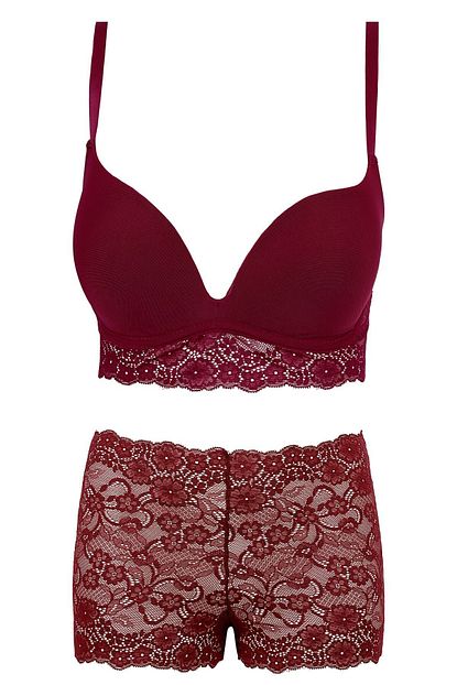 bordo dantelli dolgulu balensiz