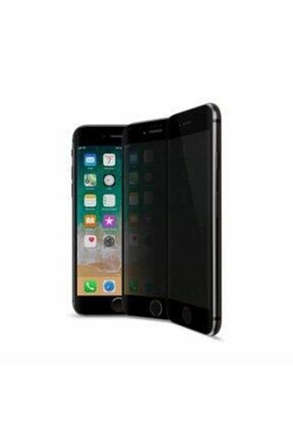 iphone 7 ve iphone 8 beyaz privacy hayalet cam ekran koruyucu