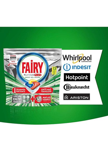 fairy platinum plus bulasik makinesi