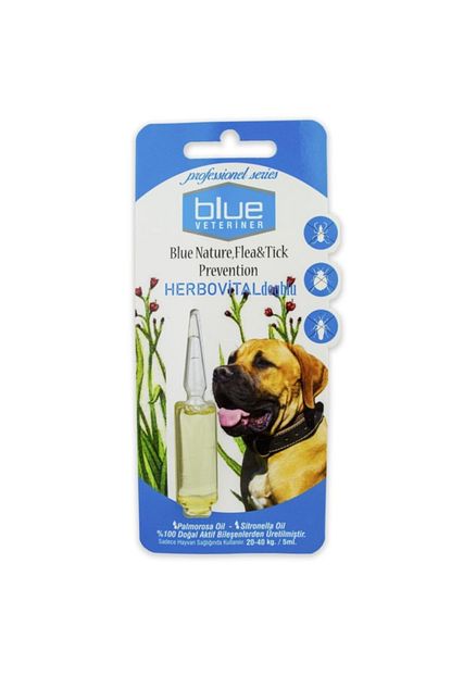 Blue Veteriner 20 40kg Kopekler Icin Bitkisel Ense Damlasi 5ml Trendyol