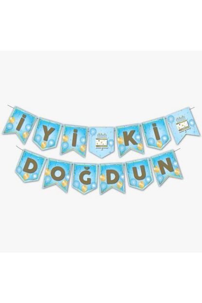 iyiki dogdun yazisi mavi gold ofset iyi ki dogdun asmali sus iyi ki dogdun banner