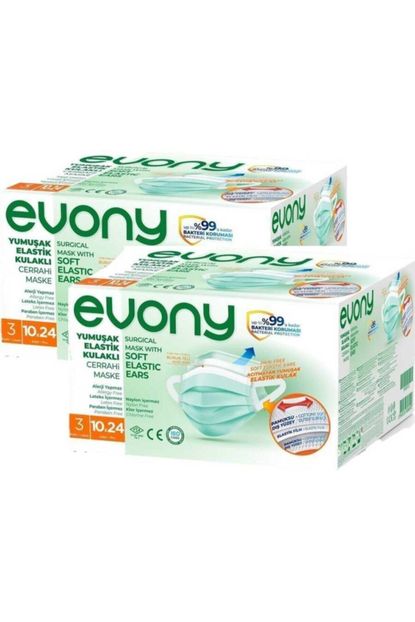 Evony Cerrahi Maske 50 Li 2 Paket Fiyati Yorumlari Trendyol