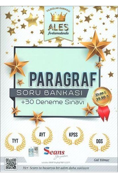 Seans Yayinlari Tyt Ayt Kpss Dgs Ales Formatinda Paragraf Soru Bankasi 30 Deneme Sinavi Trendyol