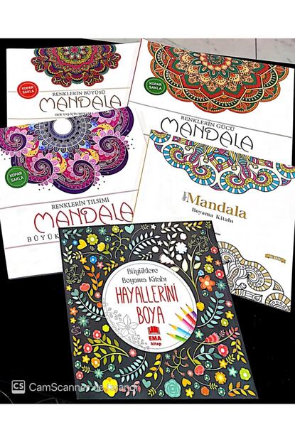 Bulut Yay Renklerin Buyusu Mandala Renklerin Gucu Mandala Renkleri Tilsimi Mandala Mandala Boyama Seti 5 Kitap Trendyol