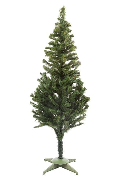 Kullan At Market Yilbasi Luks Yesil Cam Agaci 150cm 217 Dal Plastik Ayakli Trendyol