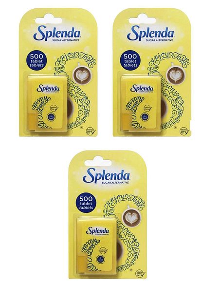 splenda tablet 3 kutu 500 tatlandirici