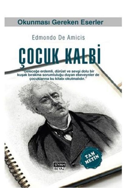 Siyah Beyaz Kitap Cocuk Kalbi Trendyol