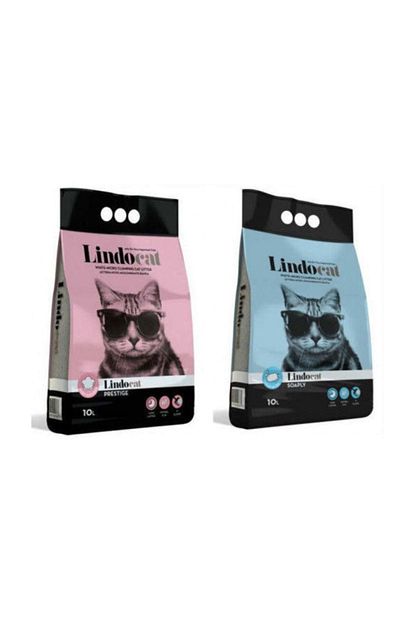 Lindo Cat Sabunlu Pudrali Ince Taneli Kedi Kumu 10 Lt X 2 Adet Trendyol