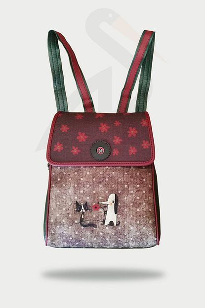 stork kadin kahverengi bohem style kedi