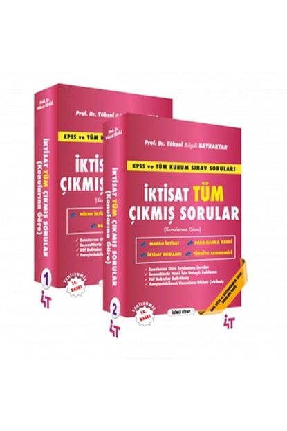 4t mim danismanlik egitim ve yayincilik iktisat tum cikmis sorular konularina gore yuksel bilgili 14 baski fiyati yorumlari trendyol