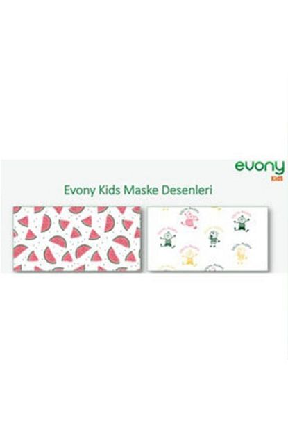 evony cocuk maskesi 3 katli yumusak elastik kulakli yesil telli maske 10 adet fiyati yorumlari trendyol