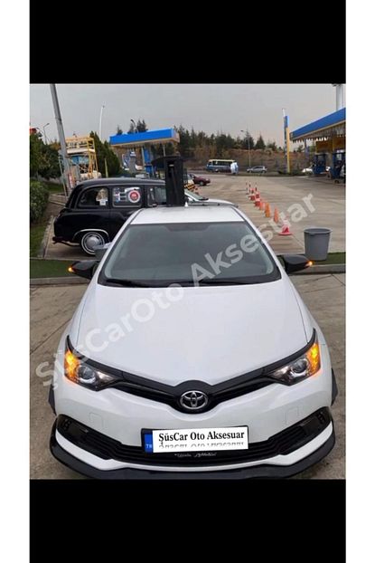 toyota auris 2013 2018 batman yarasa ayna kapagi piano black abs plastik