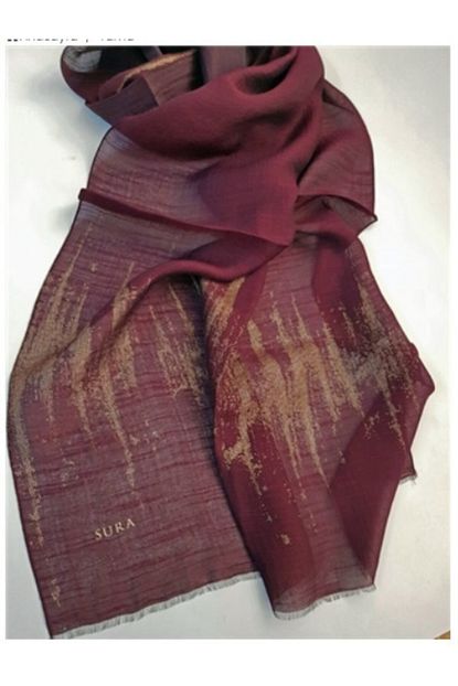 Sura Kadin Bordo Renk Sal Trendyol
