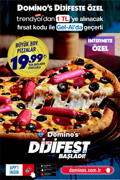 Domino S Firsat Kodu Gel Al 19 99 Tl Dan Baslayan Fiyatlarla Trendyol