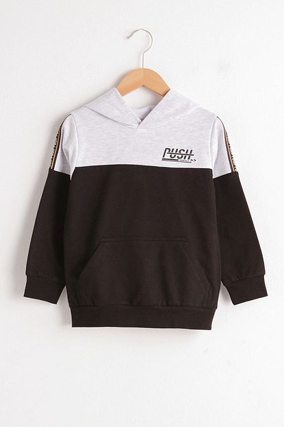 Lc Waikiki Erkek Cocuk Yeni Siyah Cvl Sweatshirt Trendyol