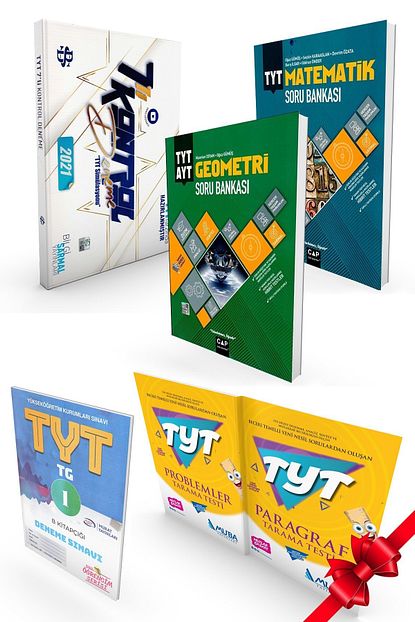 Bilgi Sarmal Yayinlari Sarmal Tyt Kontrol 7 Li Deneme Seti 2021 Cap Yayinlari Tyt Matematik Ve Geometri 2 Adet Hediyeli Trendyol