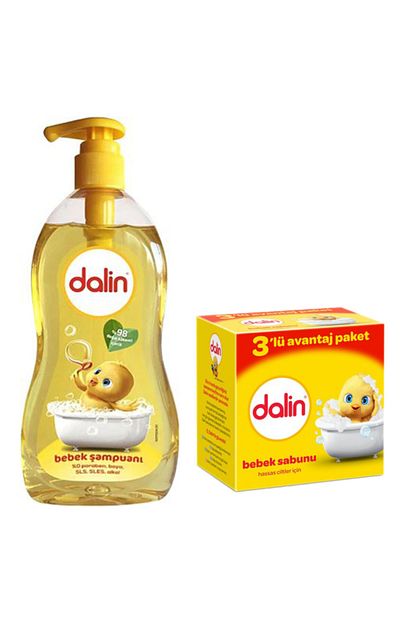 Dalin 900ml Bebe Sampuani 100gr 3 Lu Bebe Sabunu Trendyol