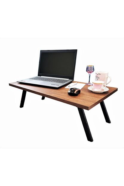 lotus 40 70 ceviz laptop masasi kahvalti masasi fiyati yorumlari trendyol
