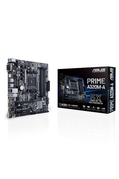 Asus Am4 A320 Ddr4 Prime A320m A 4x Sata Dvi Dvi Amd Ryzen Graphics 3x Pcie Matx Trendyol