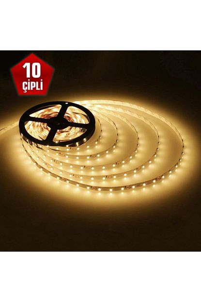 dunya led 12v 10 cipli serit led gun isigi 5 metre ic mekan fiyati yorumlari trendyol