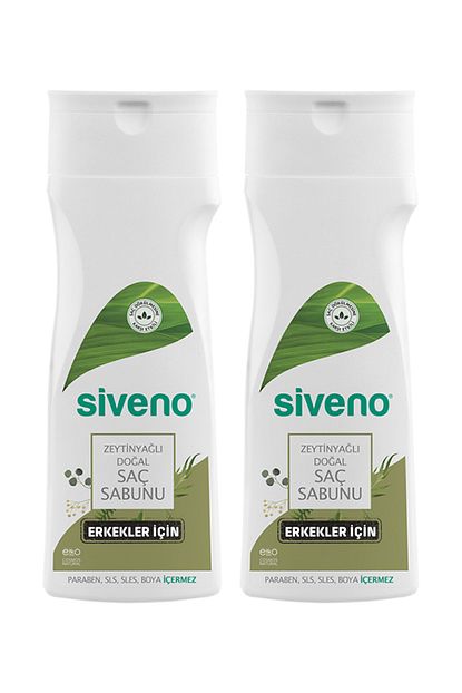 Siveno Zeytinyagli Dogal Sac Sabunu Erkekler Icin 300 Ml X 2 Adet Fiyati Yorumlari Trendyol