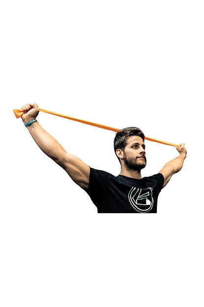 Exband Egzersiz Lastigi Pilates Yoga Fitness Bandi Ultra Guclu Altin Rengi Gold Trendyol
