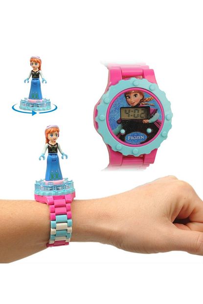 frozen 360 derece donebilen anna lego figurlu kol saati fiyati yorumlari trendyol