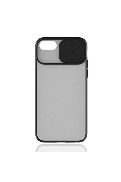 apple iphone 7 kilif buzlu kamera lens surgulu korumali renkli silikon kapak