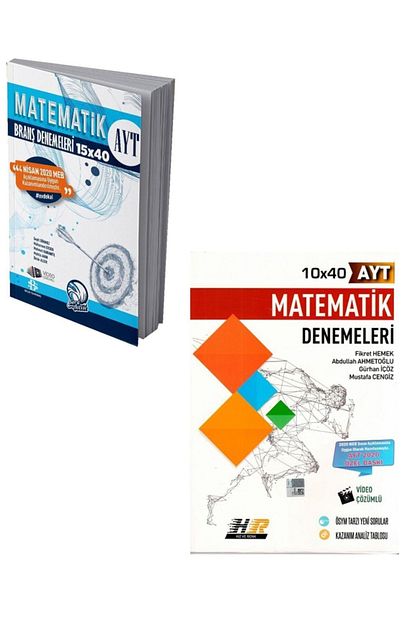 Tyt Deneme Setleri Bilgi Sarmal Hiz Ve Renk Yayinlari Ayt Matematik Ozel Deneme Seti Yeni 2020 Trendyol