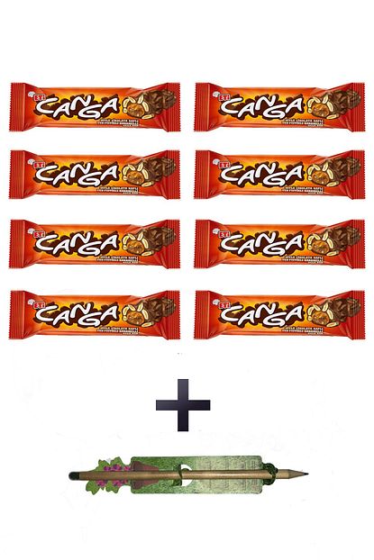 canga yer fistikli x 8 adet yasayan kalem hediyeli