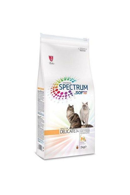 Spectrum Delicate 34 Yemek Secen Kedi Mamasi 2 Kg Trendyol