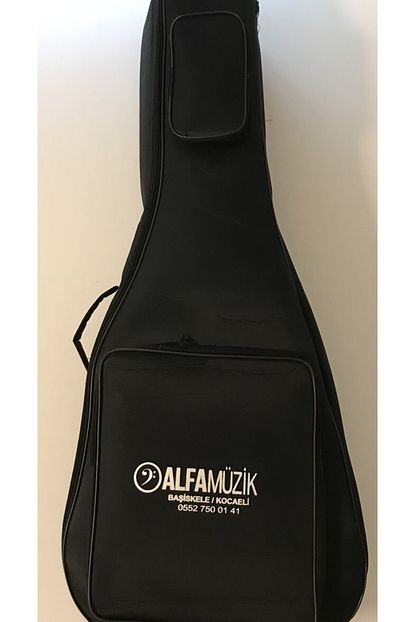 akustik gitar kilifi siyah