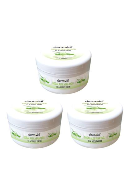 Dermokil Aloe Vera El Kremi Kavanoz 220 Ml X 3 Adet 6174440444425 Trendyol