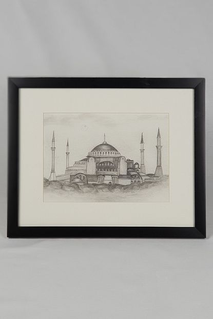 kara kalem cami cizimleri