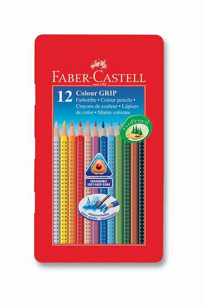 Faber Castell Metal Kutu Boya Kalemi 12 Renk Trendyol