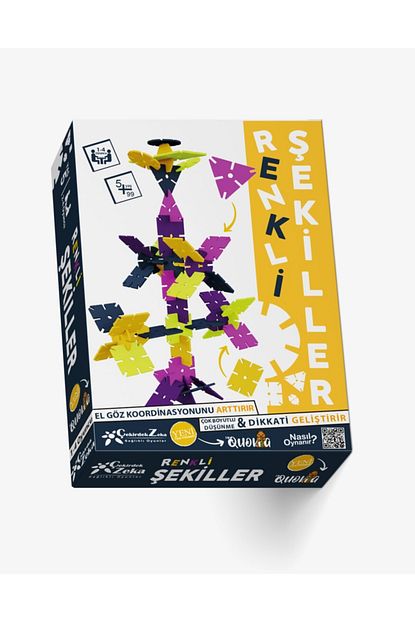 Cekirdek Zeka Renkli Sekiller Oyunu Trendyol