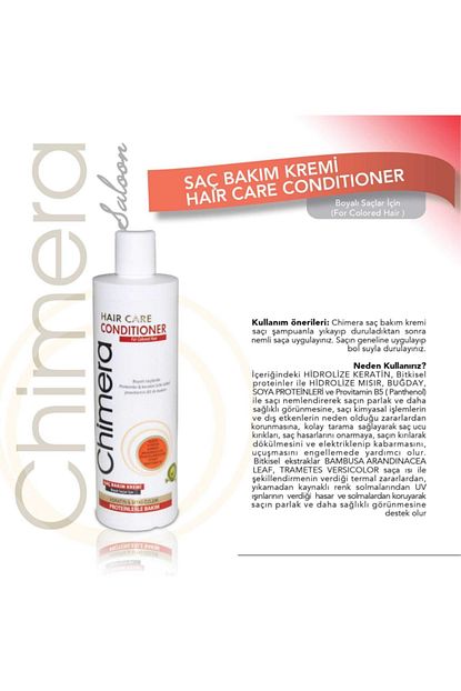 Chimera Sac Bakim Kremi Boyali Saclar Icin Trendyol