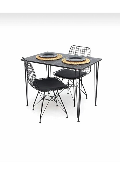 Bak10a Masa Sandalye Takimi 90x60 Cm Trendyol