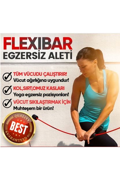 netstok flexibar egzersiz spor aleti fiyati yorumlari trendyol