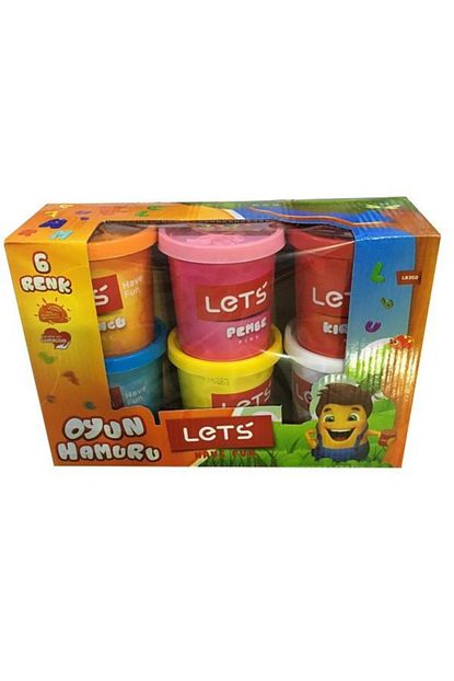 Lets Oyun Hamuru 6 Renk 840 Gr L8350 Trendyol