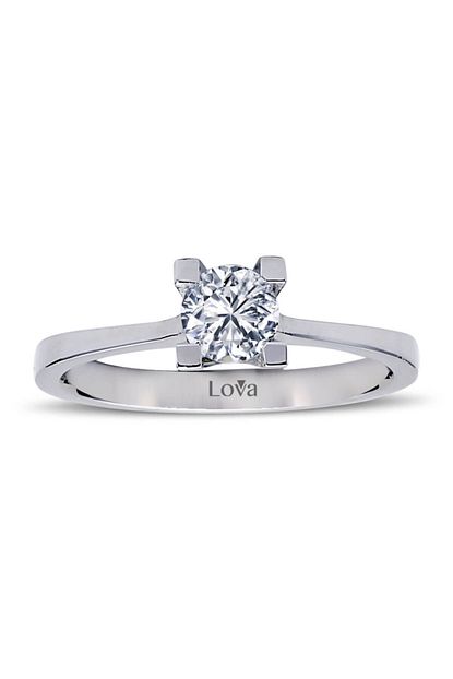 Lova Kadin H Renk 0 48 Karat Pirlanta Tektas Yuzuk 1020097 Trendyol