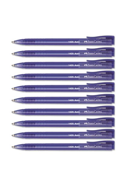 Faber Castell Tukenmez Kalem Mavi 10 Lu Kutu Trendyol