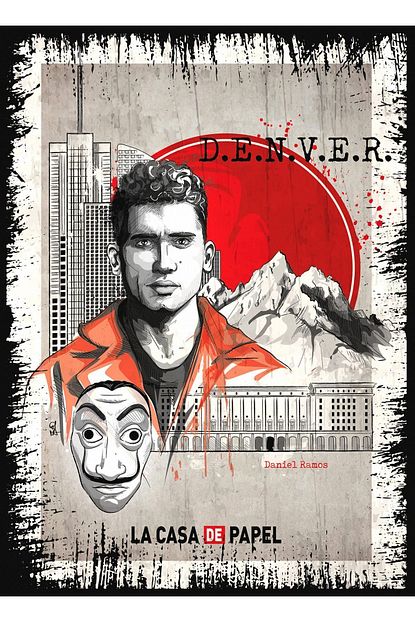 ahsap tablo la casa de papel denver