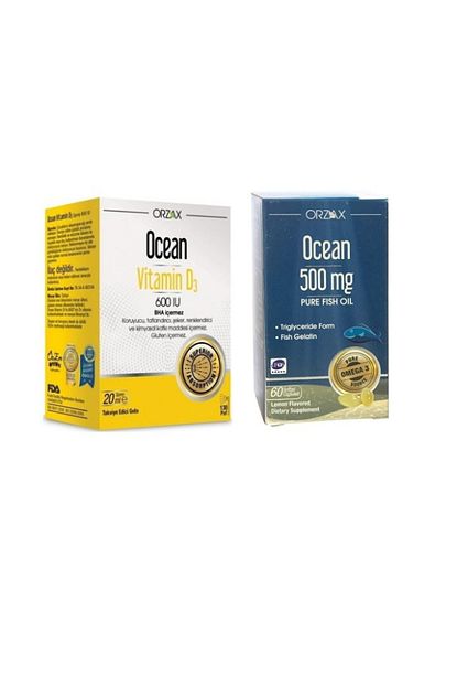 orzax ocean vitamin d3 600 iu sprey 20ml saf balik yagi 500 mg 60 kapsul fiyati yorumlari trendyol